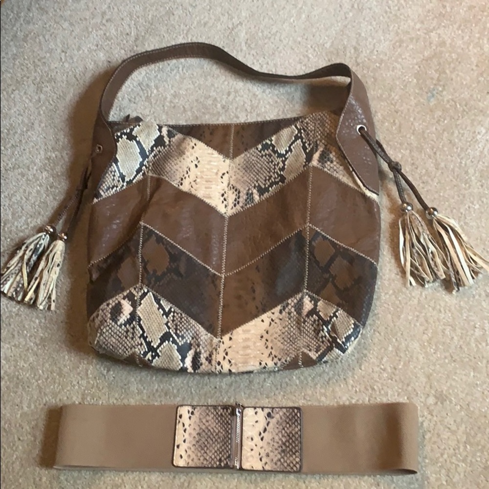 Matching bag & Belt